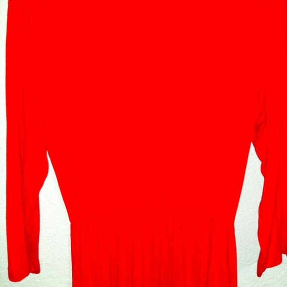 Red Body-Con Maxi Dress - Picture 5 of 5